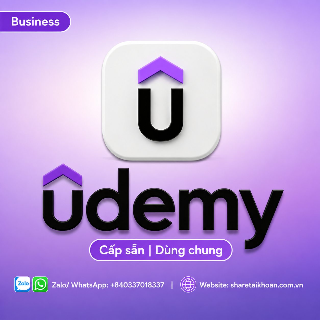 Share tài khoản Udemy giá rẻ